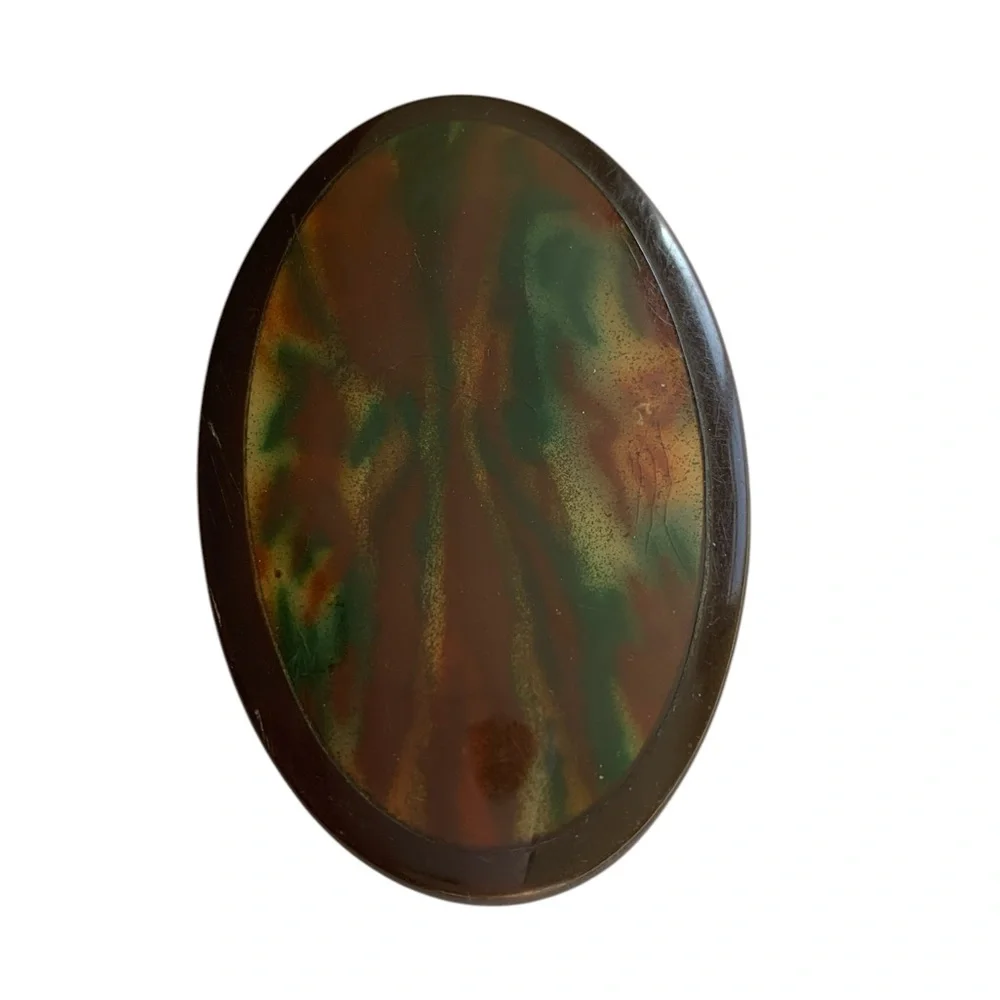 Vintage Belt Buckle with possible End of Day Bakelite